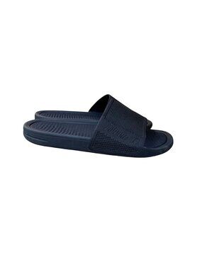 Johnnie-O Mens 10M Navy Athletic Slide Sandals Mesh Strap Used